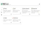 PDF Split and Merge (PDFsam)