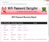 WiFi Password Decryptor