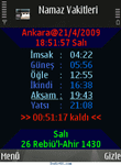Cep Namaz Vakitleri Programı Java
