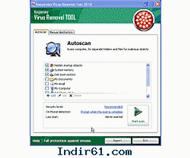 Kaspersky Virus Removal Tool - Ücretsiz Kaspersky Virüs Temizleme Aracı (Ekran Görüntüsü)